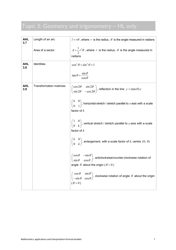 Mathematics Applications and Interpretation Formula Sheet, Page 8