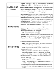 Common Core Algebra I Regents Exam Cheat Sheet, Page 2