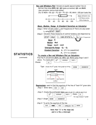 Common Core Algebra I Regents Exam Cheat Sheet, Page 9