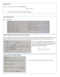 Ap Calculus AB/Bc Formula and Concept Cheat Sheet, Page 10