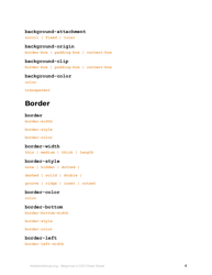 Beginner&#039;s Essential Css Cheat Sheet, Page 5