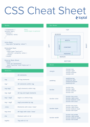 Document preview: Css Cheat Sheet - Toptal