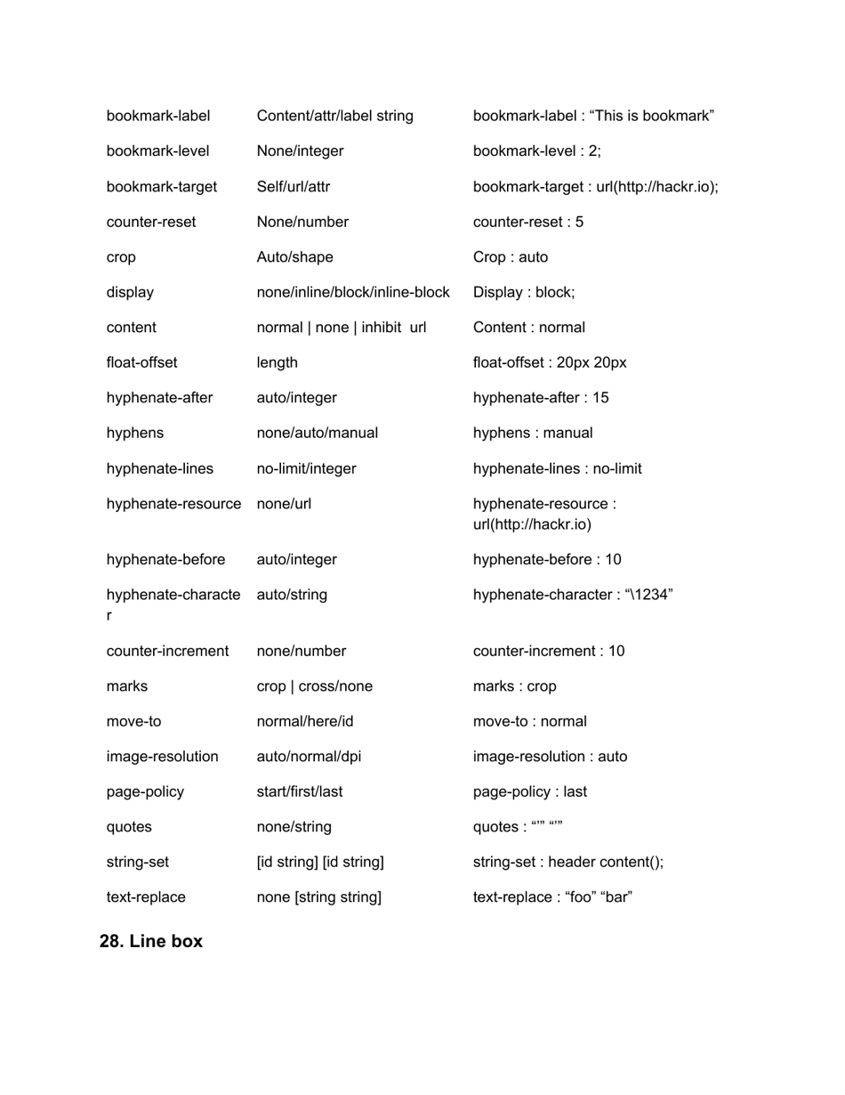 Css Cheat Sheet Cascading Style Sheets Download Printable Pdf Templateroller