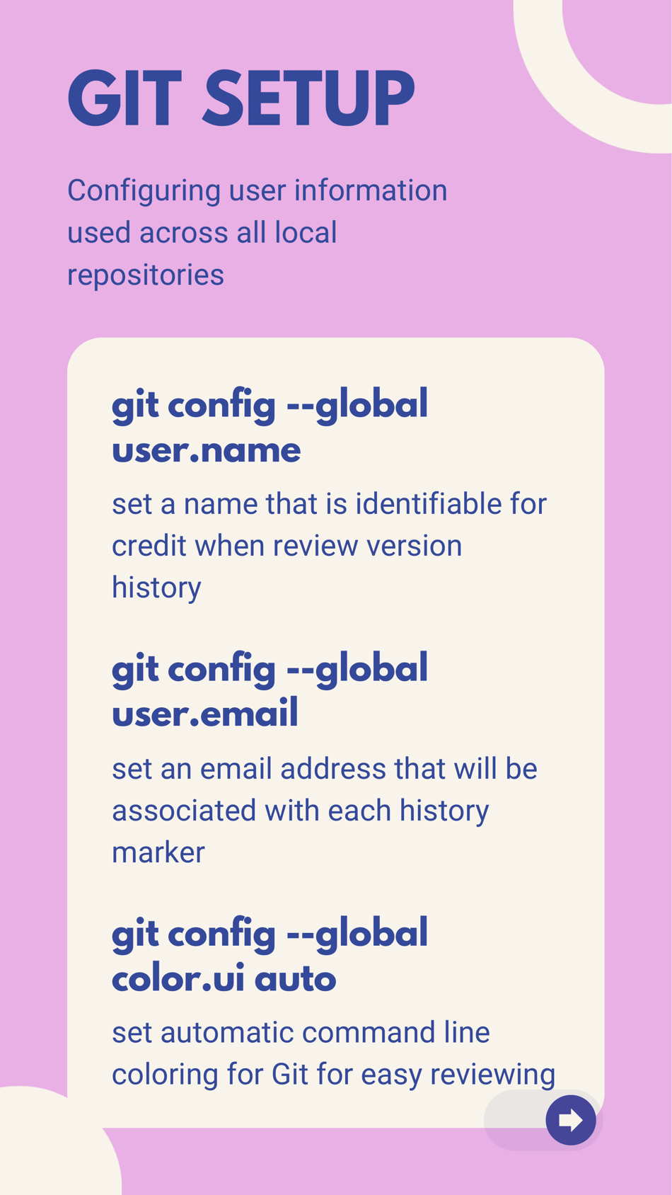 Git Cheat Sheet - Varicolored, Page 3