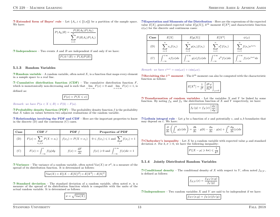 Machine Learning Cheat Sheet Download Printable PDF | Templateroller