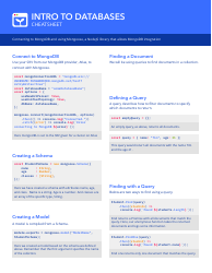 Mongoose Cheat Sheet, Page 2