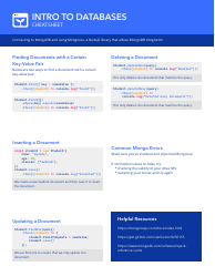 Mongoose Cheat Sheet, Page 3