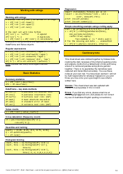 Python Cheat Sheet - Pandas Dataframe, Page 12