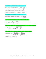 Statistics Formulas Cheat Sheet, Page 5