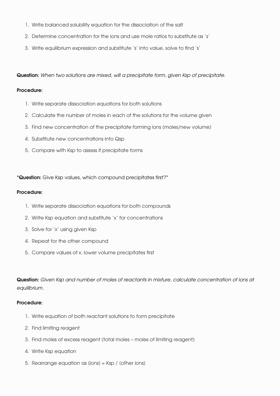 Chemistry Equations Cheat Sheet - Jackson Taylor Download Printable PDF ...