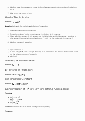 Chemistry Equations Cheat Sheet - Jackson Taylor, Page 5