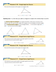 Geometry Cheat Sheet - Laws and Theorems, Page 12