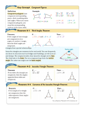 Geometry Cheat Sheet - Laws and Theorems, Page 13