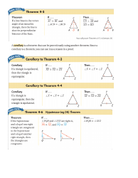 Geometry Cheat Sheet - Laws and Theorems, Page 14