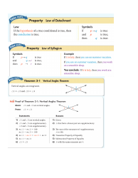 Geometry Cheat Sheet - Laws and Theorems, Page 5