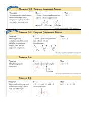 Geometry Cheat Sheet - Laws and Theorems, Page 6