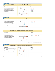 Geometry Cheat Sheet - Laws and Theorems, Page 8