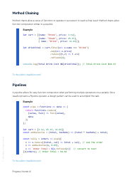 Javascript Cheat Sheet: Functional Programming (Es6) - Kendo Ui, Page 5