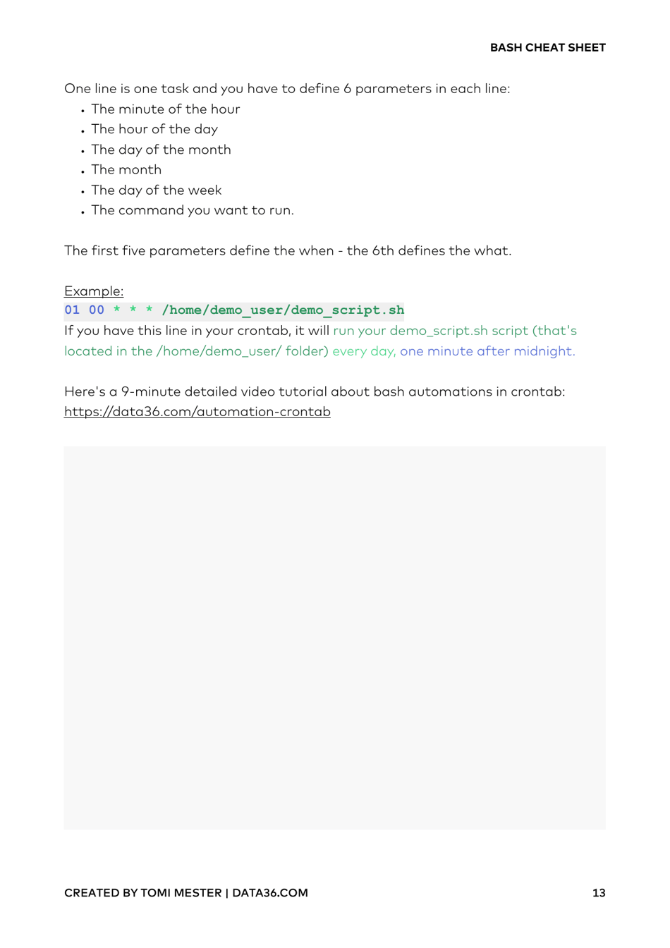 Bash Cheat Sheet Download Printable PDF | Templateroller