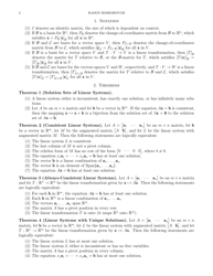 Linear Algebra Summary Cheat Sheet, Page 2