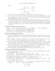 Linear Algebra Summary Cheat Sheet, Page 5