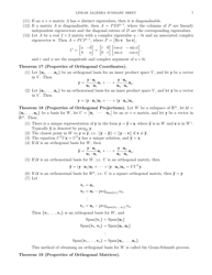 Linear Algebra Summary Cheat Sheet, Page 7