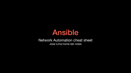 Document preview: Ansible Cheat Sheet - Black