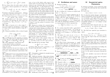 Ipho Formulas Cheat Sheet, Page 2