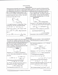 Calculus Cheat Sheet - Limits, Derivatives, Integrals, Page 6