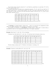 Truth Tables, Tautologies, and Logical Equivalences Cheat Sheet, Page 3