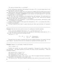 Truth Tables, Tautologies, and Logical Equivalences Cheat Sheet, Page 7