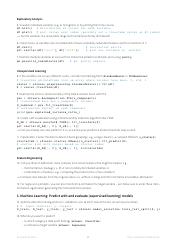 Data Science Cheat Sheet - Problem Analysis, Page 2
