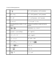 American Chemical Exam (Acs) Final Exam Cheat Sheet, Page 3