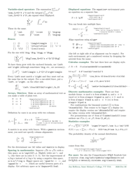 Latex Math for Undergrads Cheat Sheet, Page 2