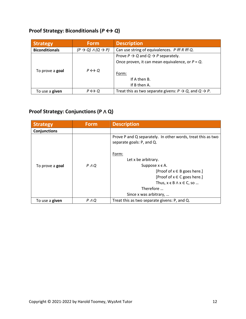 Math Proofs Cheat Sheet - Harold Toomey Download Printable PDF ...