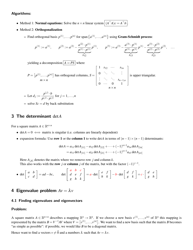 Math461 Cheat Sheet, Page 3