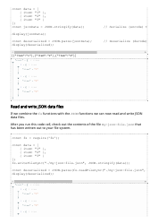 Javascript Cheat Sheet - Data Wrangling, Page 10