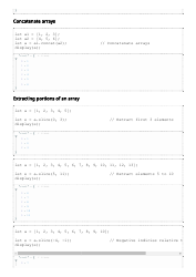 Javascript Cheat Sheet - Data Wrangling, Page 5