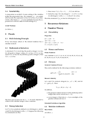 Discrete Math Cheat Sheet, Page 3