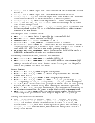 R Cheat Sheet - Data Management, Page 2