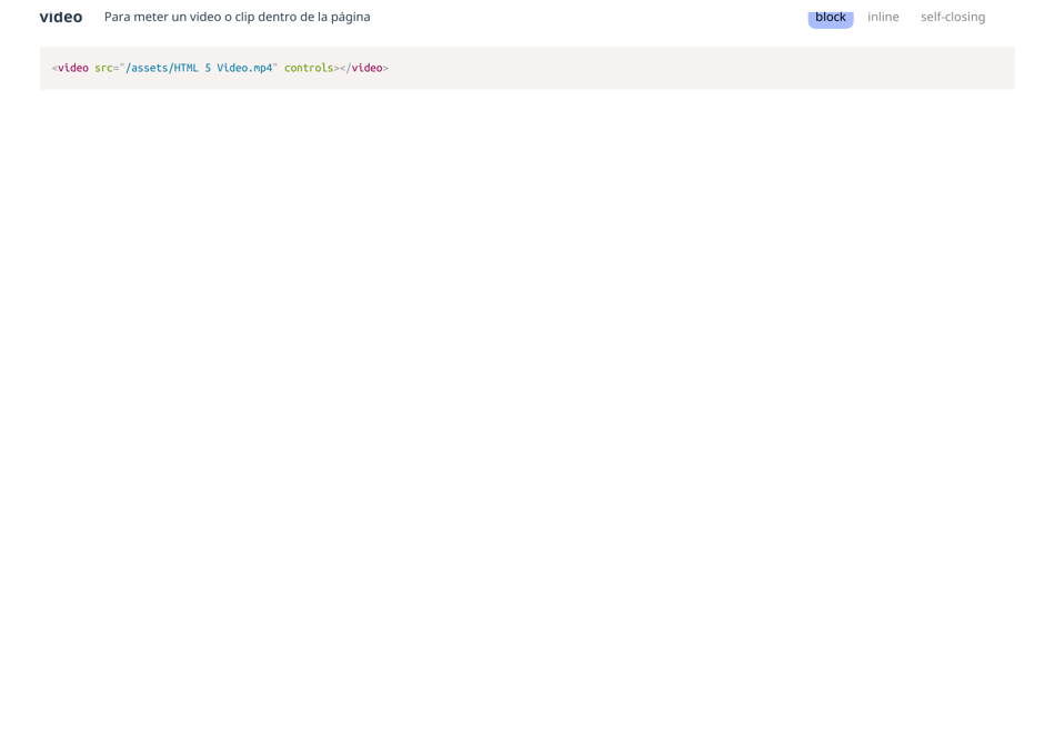 Html Cheatsheet (Spanish), Page 20