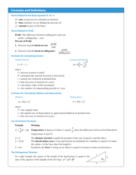 Ultimate Math Cheat Sheet, Page 5