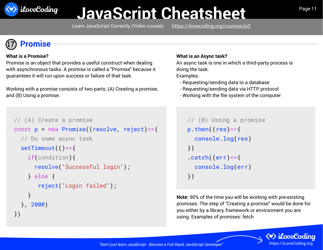 Javascript Cheatsheet - I Love Coding, Page 11