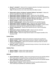 Jquery Cheat Sheet - Using, Page 12