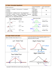 Statistics Hypothesis Testing Cheat Sheet - Harold Toomey, Page 3