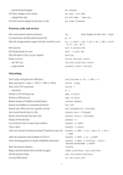 Linux Tools, Commands, Shortcuts and Hints Cheat Sheet, Page 4