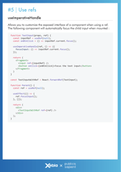 React Hooks Cheat Sheet, Page 12