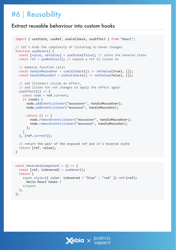 React Hooks Cheat Sheet, Page 13