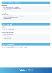 React Hooks Cheat Sheet, Page 3