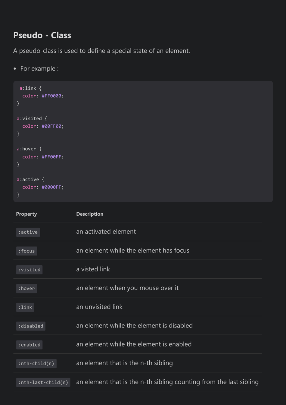 Css Cheat Sheet - Dark Theme, Page 11